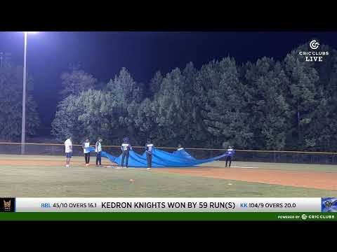 PTC PREMIER LEAGUE FALL 2023 - Kedron Knights Vs Braelin Blasters