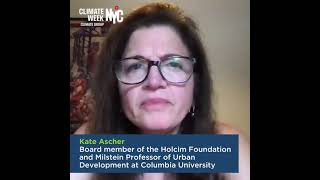 Kate Ascher – Accelerating Green Building for Resilient Cities