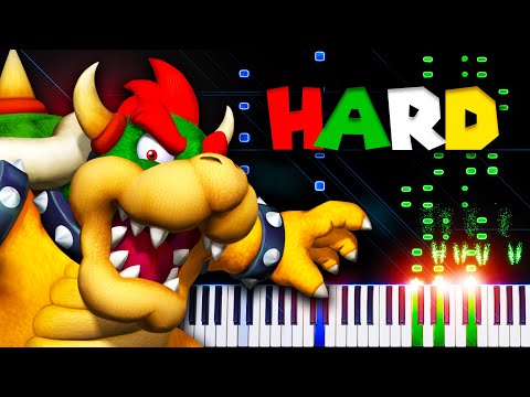 Ultimate Koopa (from Super Mario 64) [SilvaGunner Version] - Piano Tutorial