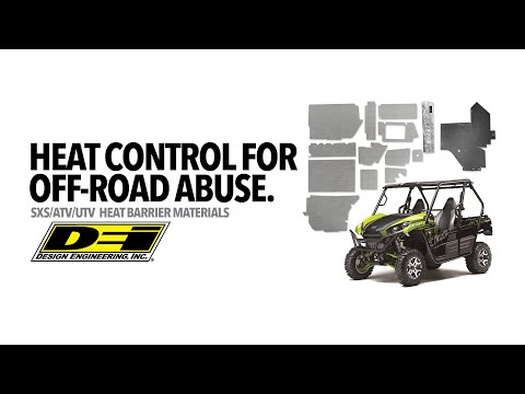 Heat Barrier Materials to Control ATV/SXS Heat