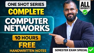 Complete CN Computer Networks in One Shot (10 Hours) | In Hindi