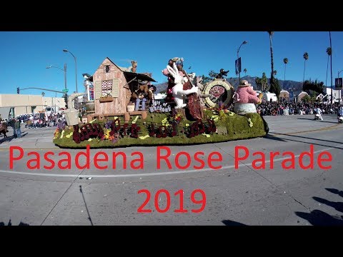 2019 Pasadena Tournament of Roses - Rose Parade - New Years Day in 4K Full Show