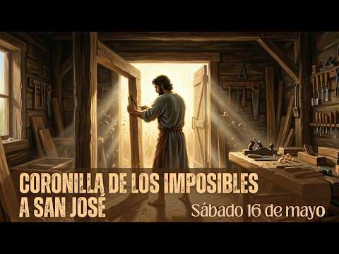 Coronilla de los imposibles a San Jose sabado 16 de mayo