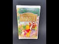 Opening To The Many Adventures Of Winnie The Pooh 1996 VHS Walt Disney Home Video