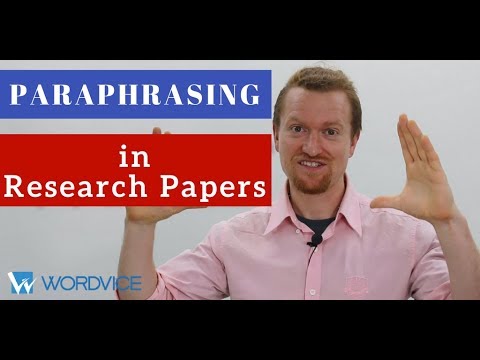 How to Paraphrase in Research Papers (APA, AMA)