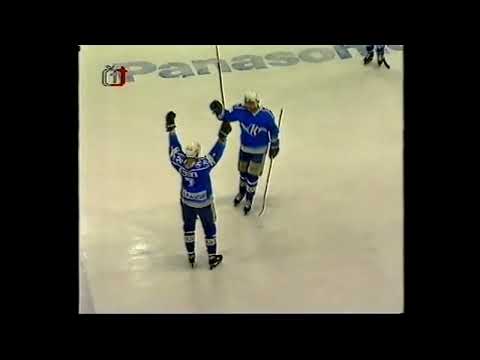 Baráž o hokejovou extraligu - I. zápas: HC Dukla Jihlava - HK Kaučuk Kralupy (1997)