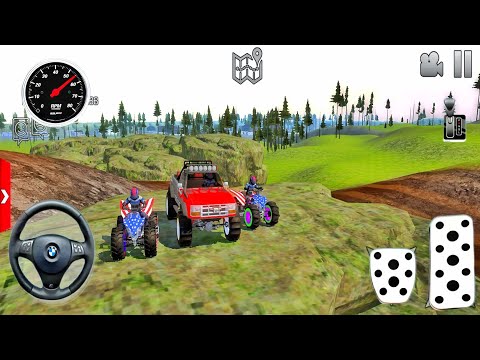 Offroad Dirt ATV Monster Quad Motor Bikes Driving Gameplay | Offroad Outlaws 3D Android Game
