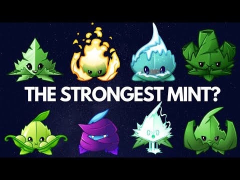 PvZ 2 Challenge - Mint Plants Combination Battles - Who Will Win? - Team Plants Vs Team Plants