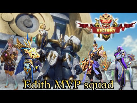 Edith MLBB Unstoppable MVP getting Hero | Try this build and see the insane damage