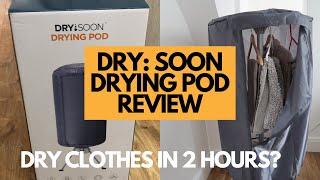 Dry: Soon Drying Pod Review & Demo - Sick of drying clothes in the winter?