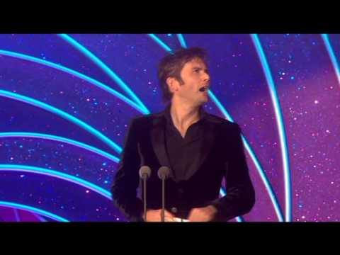David Tennant Presenting at National Television Awards