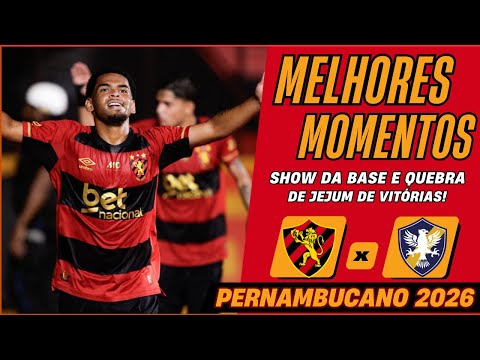 💣🚨SHOW DA BASE! SPORT 2 X 0 RETRO MELHORES MOMENTOS - PERNAMBUCANO 2026 - NOTÍCIAS DO SPORT RECIFE
