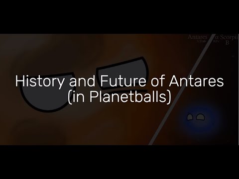History and Future of Antares (in Planetballs)