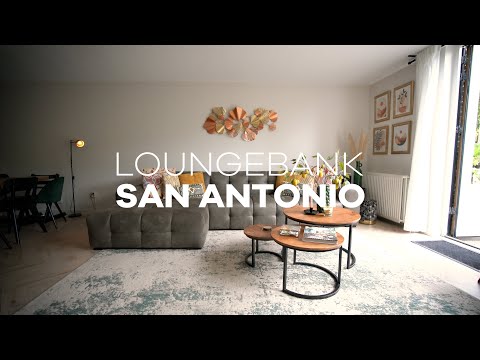 BINNENKIJKER: Loungebank San Antonio | Zitmaxx Wonen