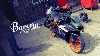 125's are AWESOME. KTM RC125 vs Aprilia RS125