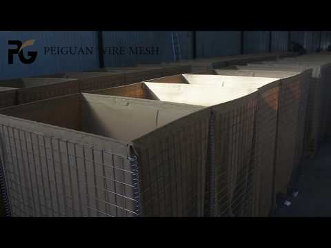 How to make hesco barrier bastion defensive barrier explosion proof wall