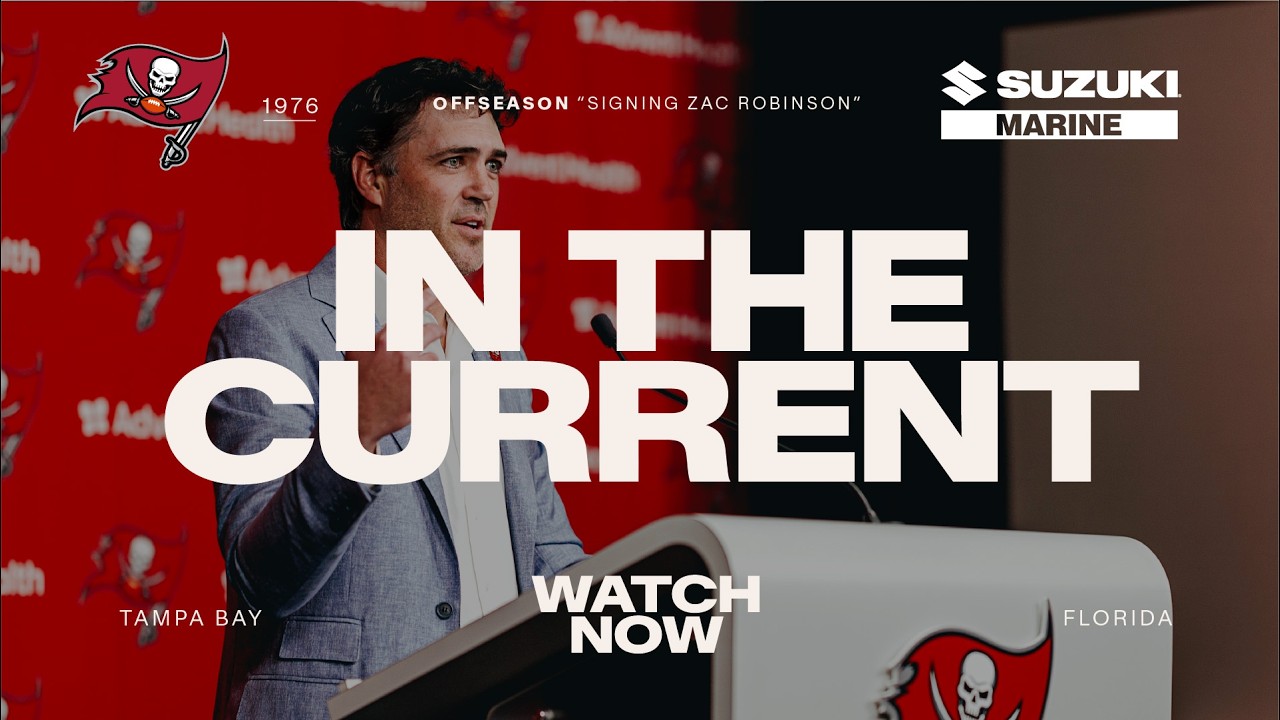 Zac Robinson’s First 24 Hours as a Buccaneer | In the Current | Tampa Bay Buccaneers