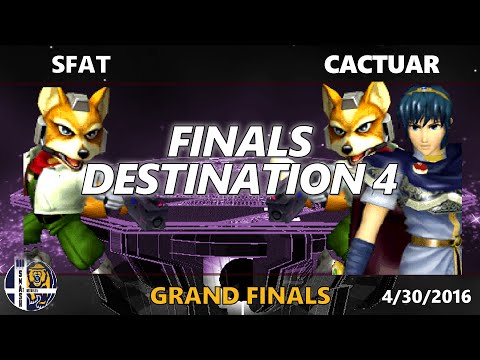 Finals Destination 4 - Grand Finals: SFAT (Fox) vs. Cactuar (Fox, Marth)