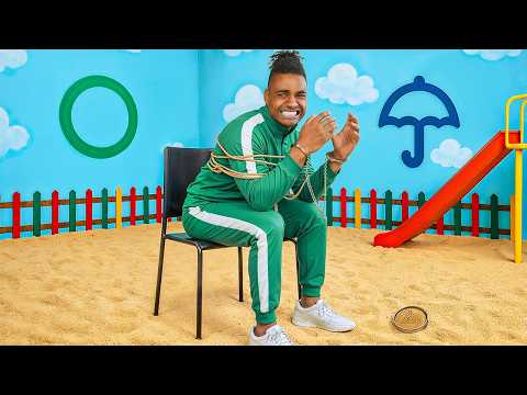 24h EINGESPERRT in SQUID GAME! 💀 (ft. Theresa, Alex, Faruk)