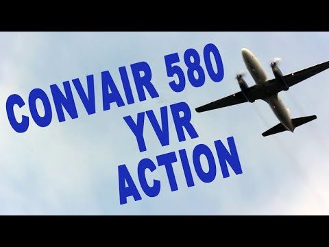 SOOTY & SMOKEY Convair 580 Action at YVR (Past and Present)