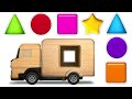 Learning Shapes, Colors & Numbers with Wooden Truck Toys | Ep1 - Best Learning Videos for Toddlers