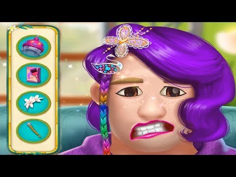 Fun Baby Girl Care Game Spa Day with Daddy - Makeover Adventure for Girls