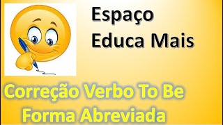 Escreva As Formas Verbais Abreviadas