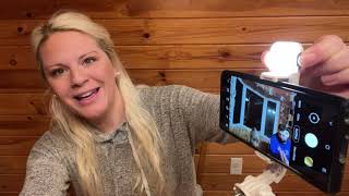 Download the video "HOLD UP Selfie Stick with LED Fill Light, Tripod Stand Q02s"