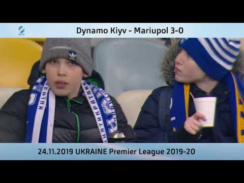 Dynamo Kiev vs Mariupol 3-0 Highlights 24.11.2019