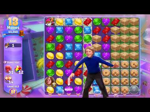 Wonka's World of Candy Level 613 NO BOOSTERS - A S GAMING ✔