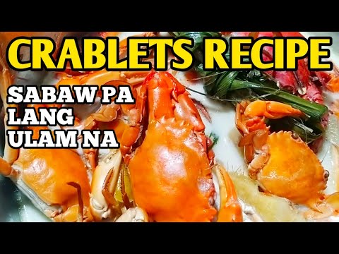 CRABLETS WITH COCONUT MILK RECIPE
