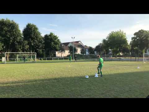 Handlungsschnelligkeit - Torschusstraining