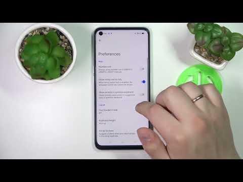 How to Add Numbers to Keyboard on OPPO A96 / Enable numbers line on OPPO A54s keyboard
