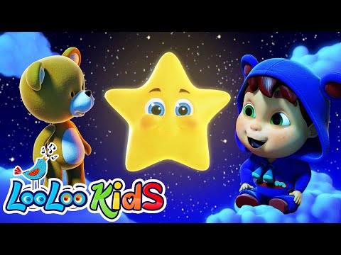 ????Twinkle Twinkle Little Star on REPEAT 30 minutes ???? | more Sing Along [ BB Kids Songs ] LooLoo Kids