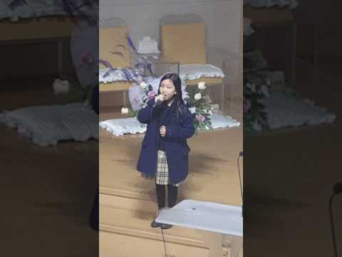 박예음, 우리교회리허설 동영상
