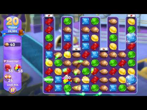 Wonka's World of Candy Level 851 NO BOOSTERS - A S GAMING ✔