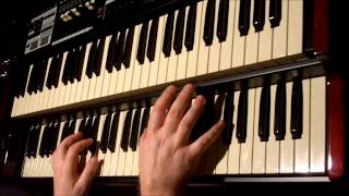 MADNESS. MY FULL COVER OF &quot;MARCH OF THE GHERKINS&quot;. LIVE HAMMOND SK2.(keyboard credit to)MIKE BARSON.