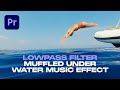 LOWPASS Filter For UNDERWATER Audio Effect In PREMIERE PRO
