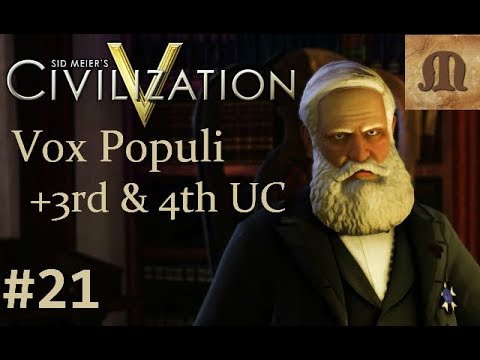 Let's Play Civilization 5 Vox Populi - Brazil p.21 (deity, epic)