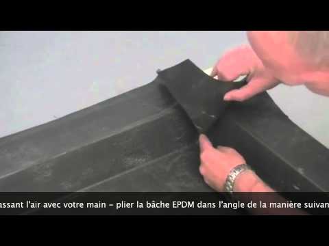 comment poser une bache epdm