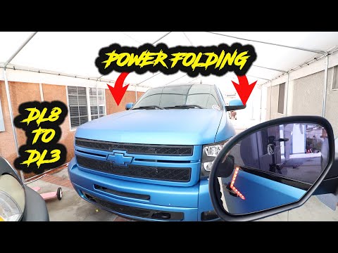 ULTIMATE GUIDE FOR POWER FOLDING MIRRORS ON A SILVERADO!!!