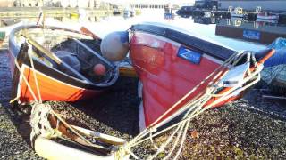 Fine frosty February morning around Lerwick in the Shetland Islands