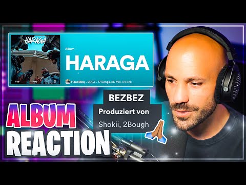 Starkes Album 💪🏼 Hoodblaq - HARAGA / 2Bough Album REACTION