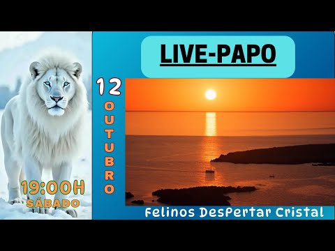 LIVE-PAPO 19:00H LIVE DE SÁBADO 12 DE OUTUBRO.