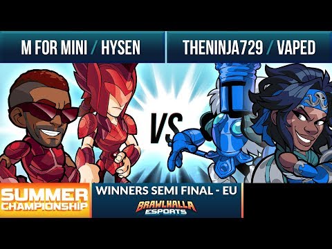 M for Mini & Hysen vs Vaped & TheNinja729 - Winners Semi Final - Summer Championship 2019 2v2 EU