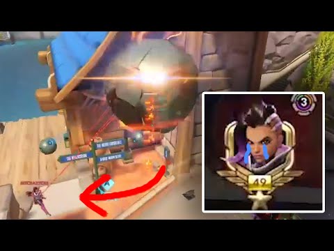 OUTPLAYING SOMBRA IN A TOURNAMENT (Overwatch)