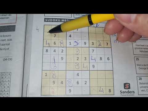 Again Our Daily Sudoku practice continues. (#4650) Medium Sudoku. 06-04-2022
