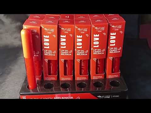 LIP OIL CANDY 602 MELANCIA MAX LOVE BOX COM 36 UN