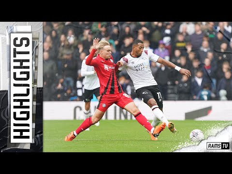 HIGHLIGHTS | Derby County Vs Wigan Athletic