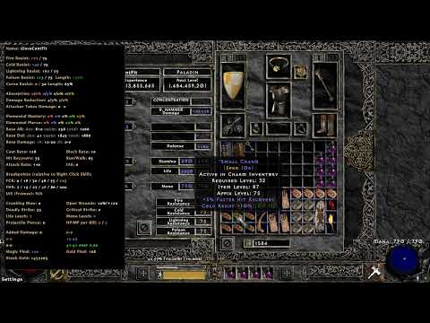 Project Diablo 2 Season 7 Hammerdin Gear